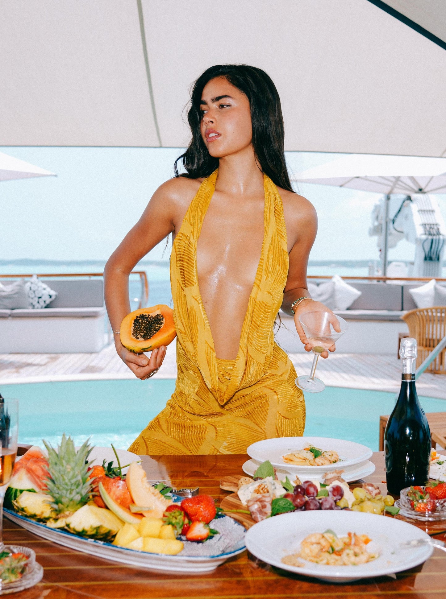 Mona Dress - Citrine