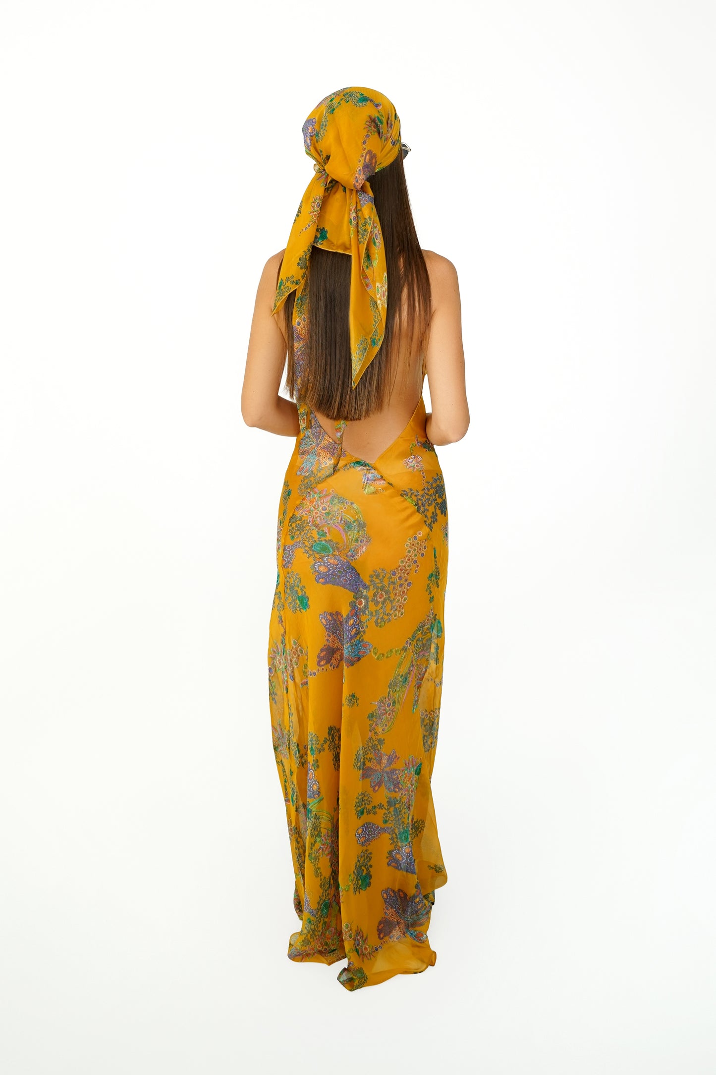Mona Dress - Silk Print 12