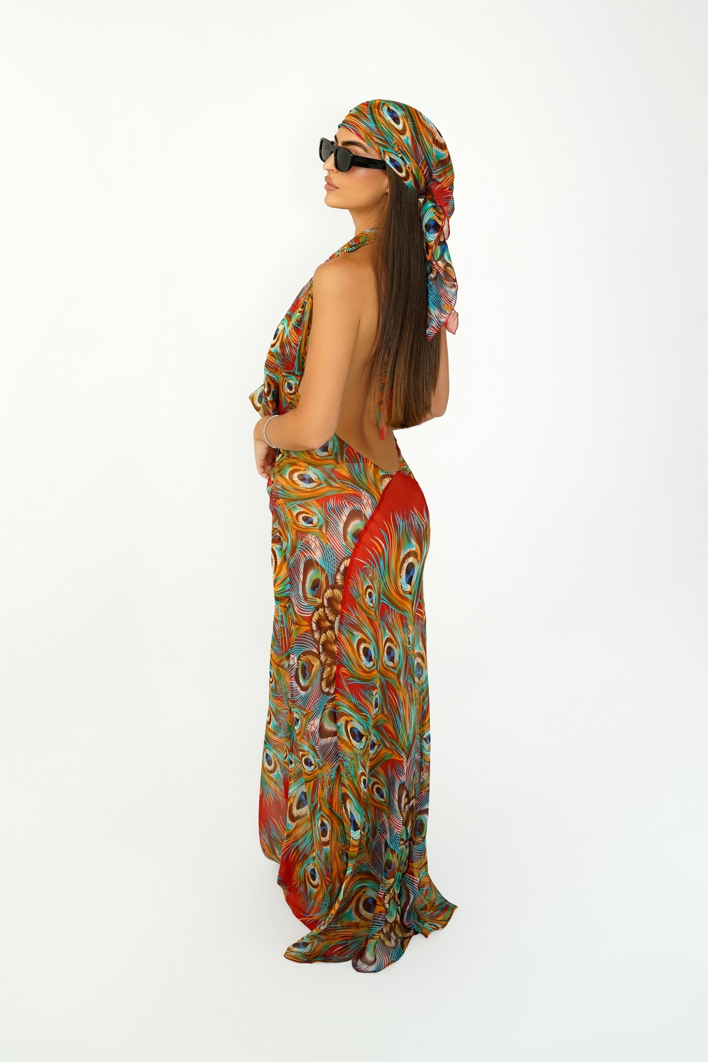 Mona Dress - Silk Print 16