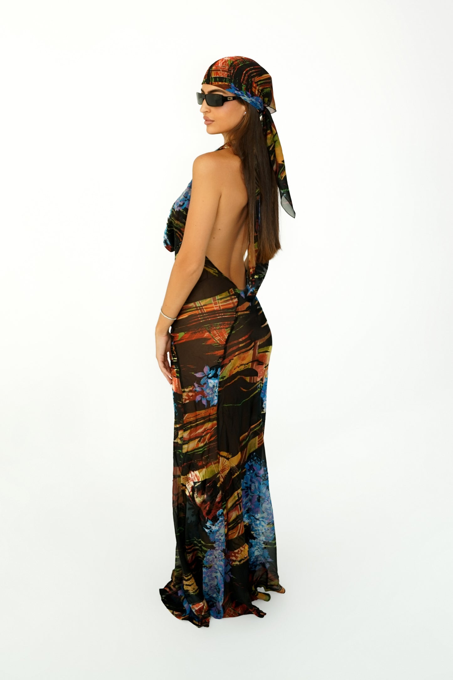 Mona Dress - Silk Print 25