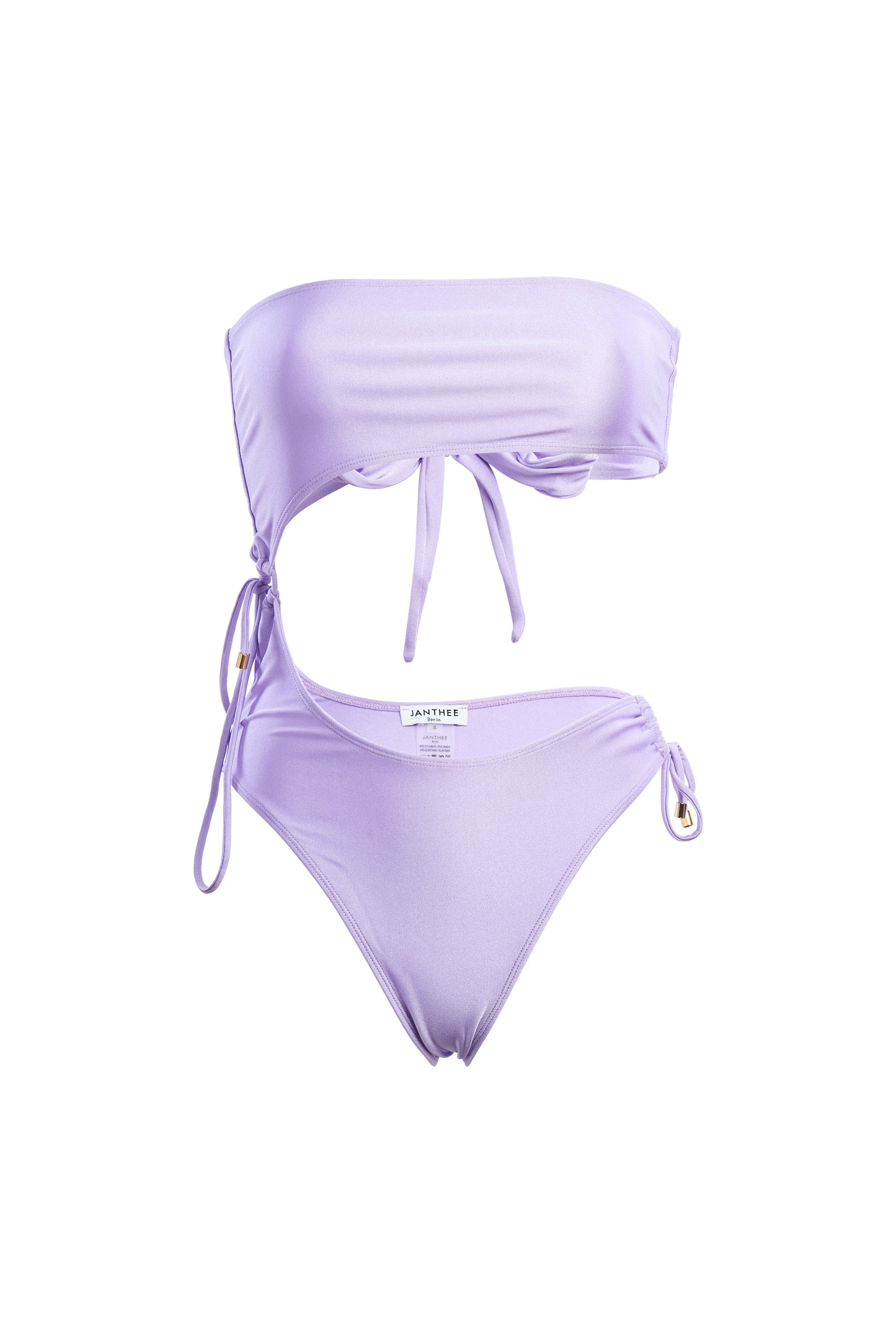 Amelia suit - lilac. A medium coverage suit.