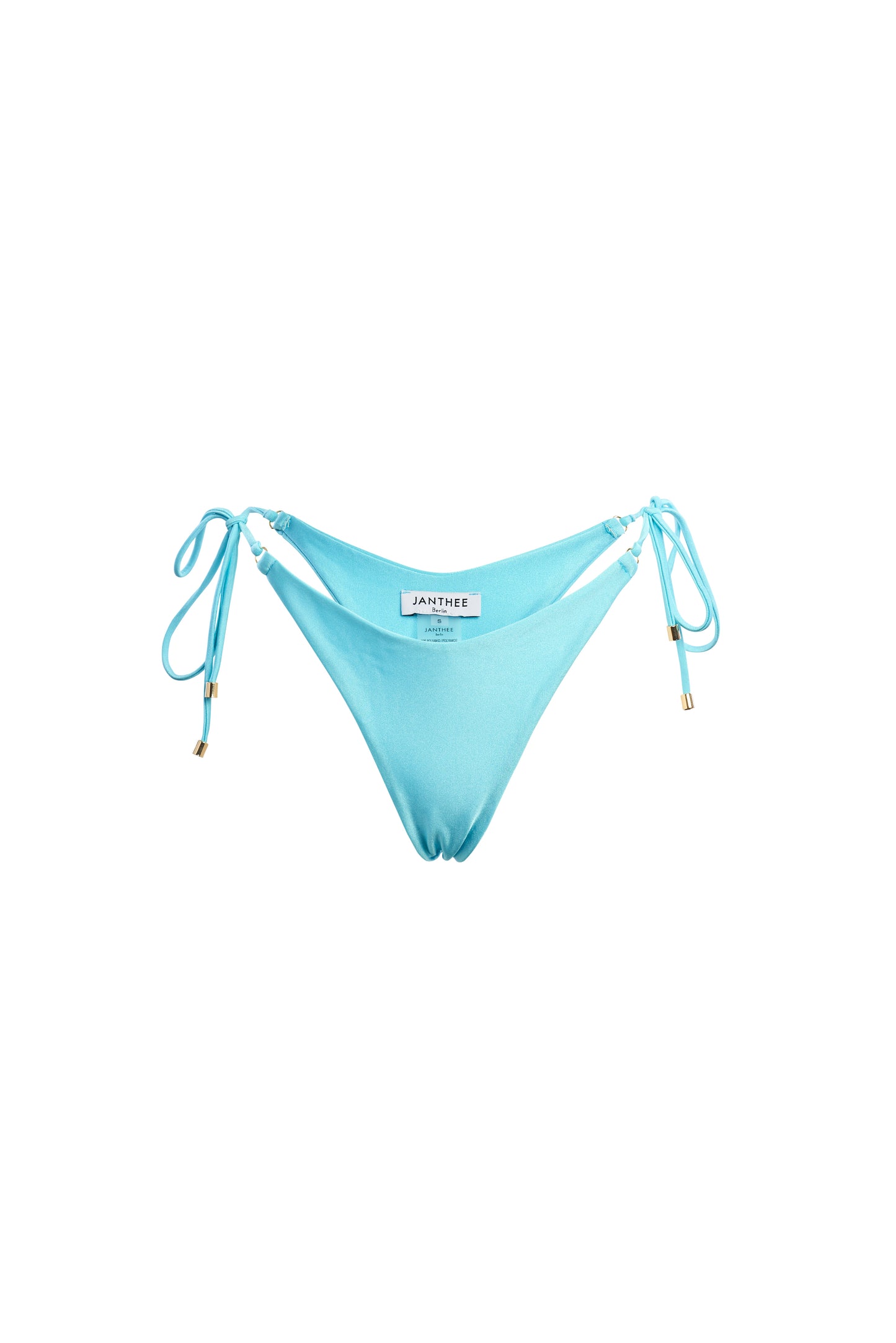 Adela bottom. A blue and adjustable bottom with golden details.