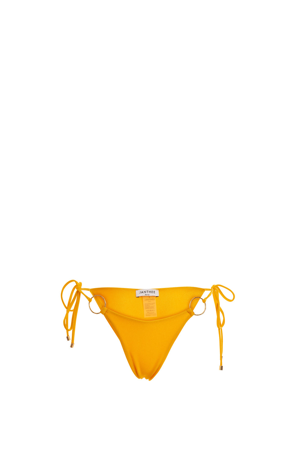 Dioni bottom - elixia. A bottom with golden details and medium coverage.