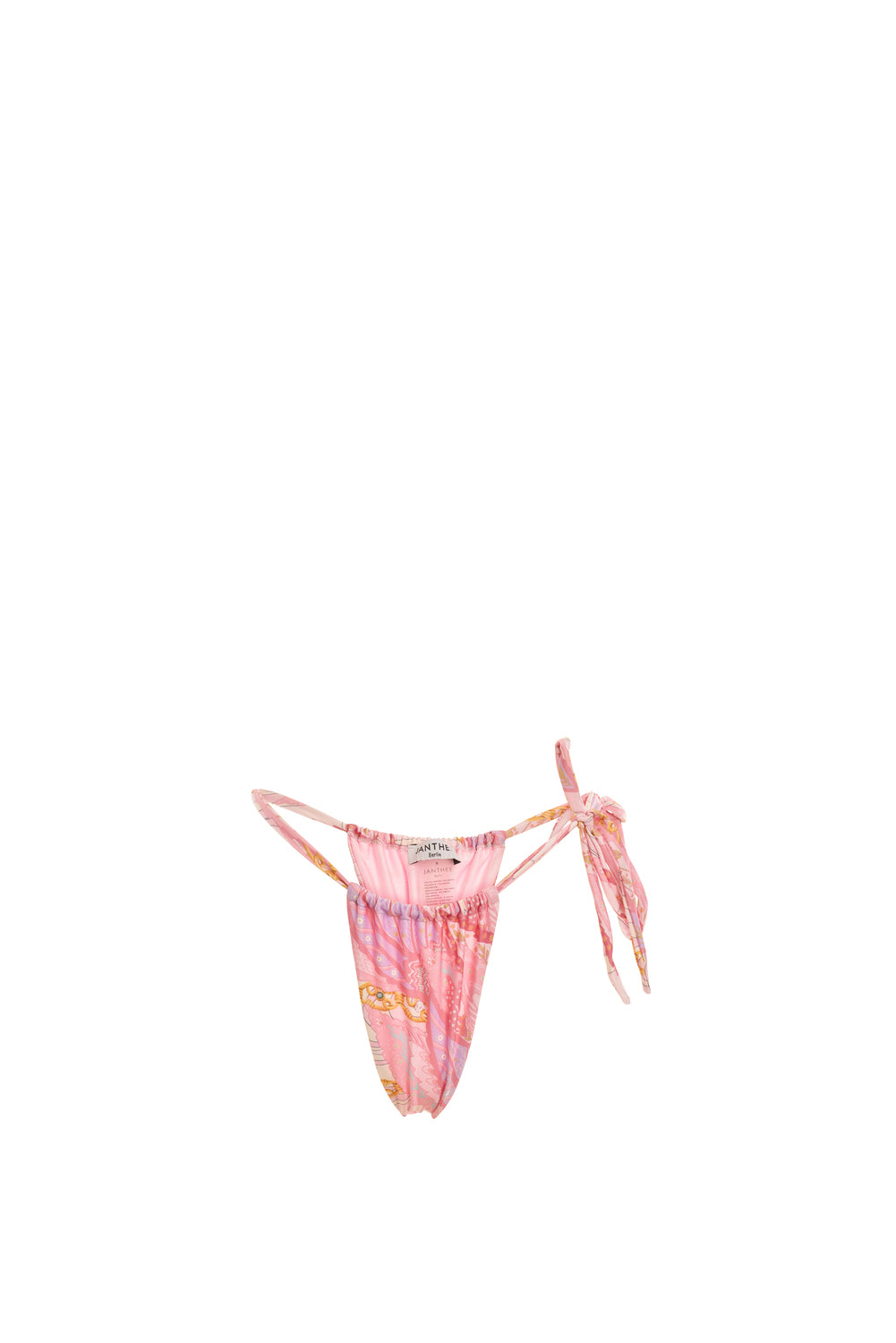 Stella bottom. A patterned and adjustable bottom with adaptable coverage and a Brazilian style.