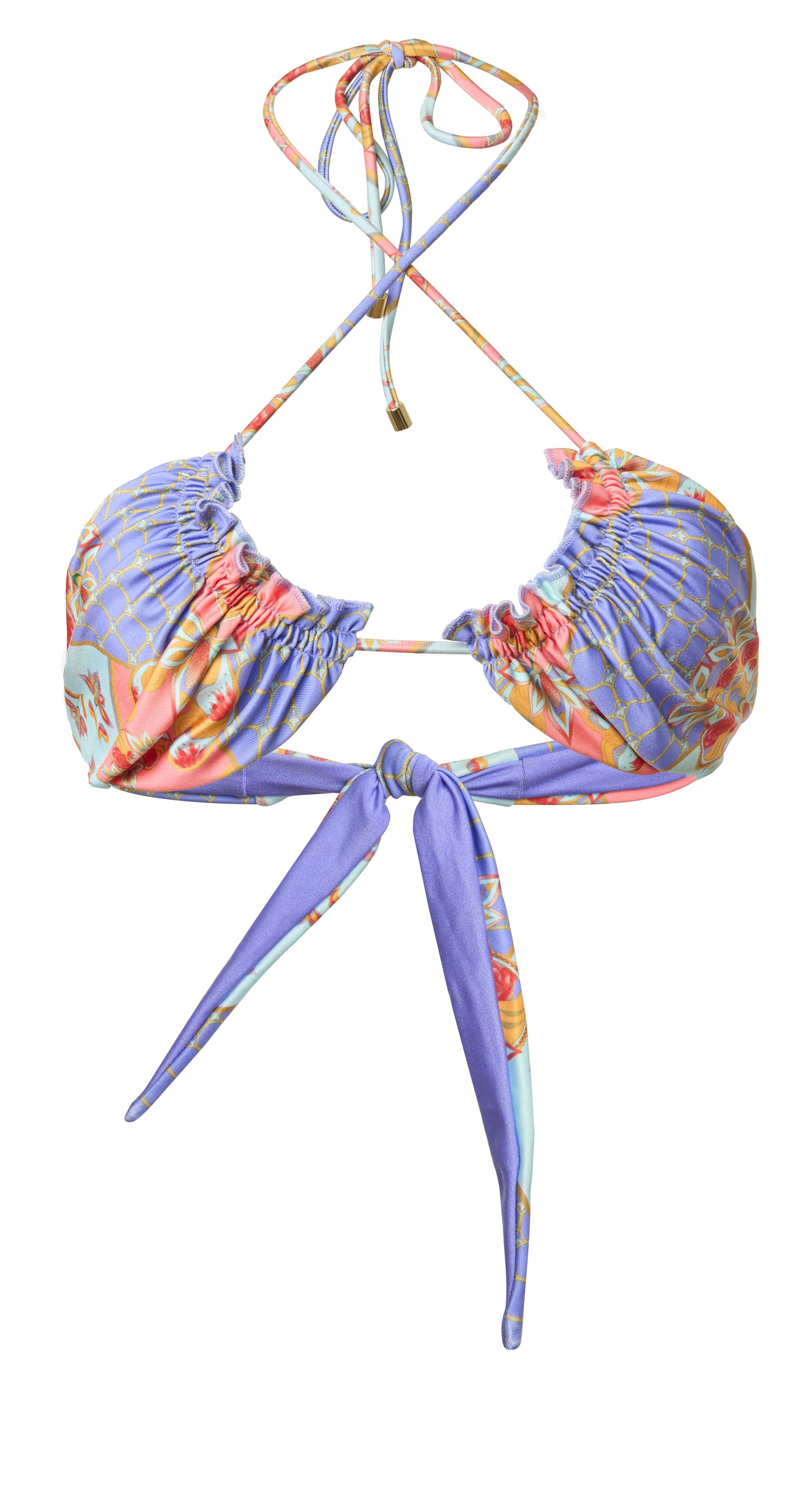 Olympia top - ameni. An adjustable top with golden details.