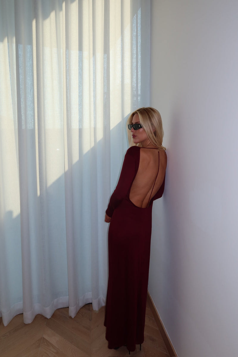 Sazwa Dress - Raspberry