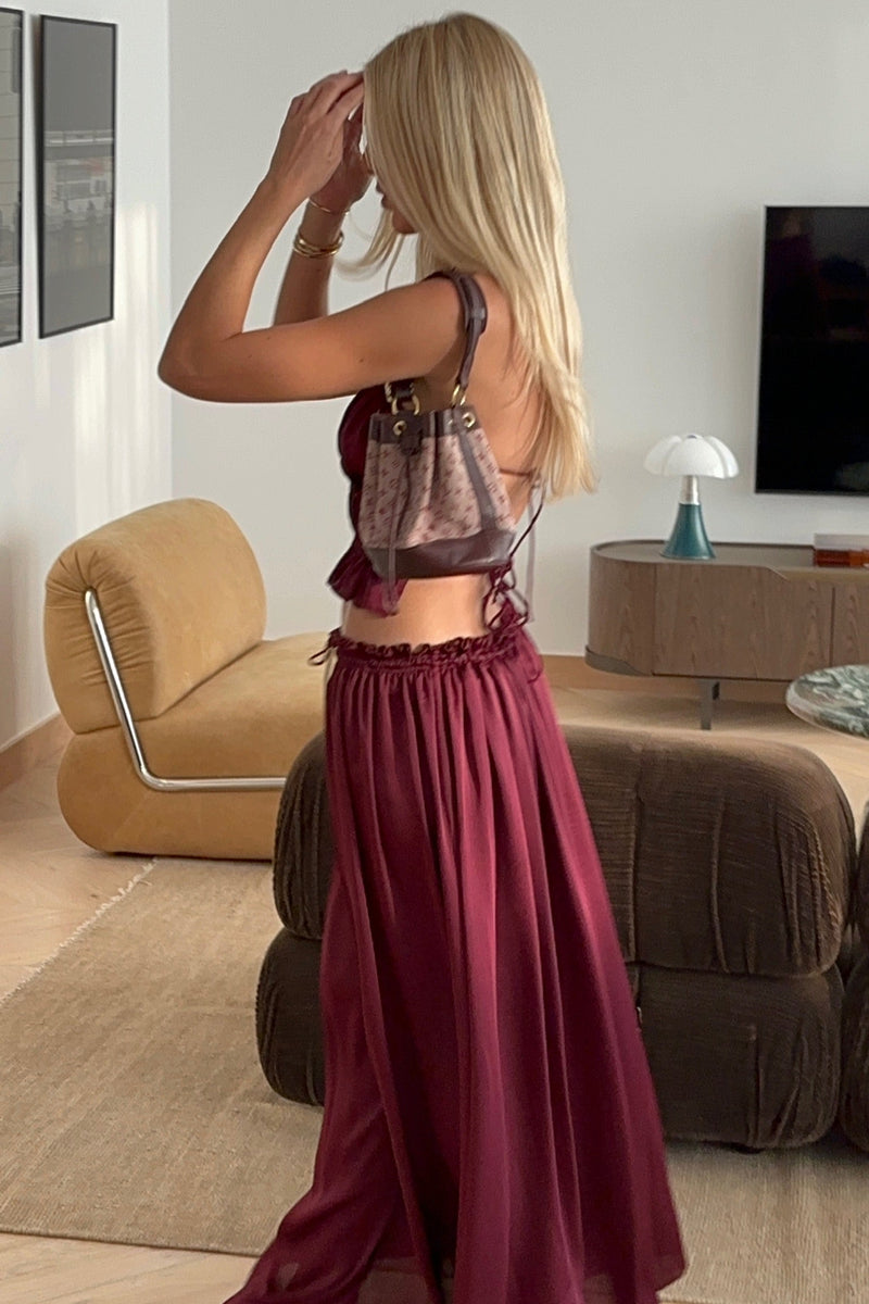 Cindy Skirt - Raspberry