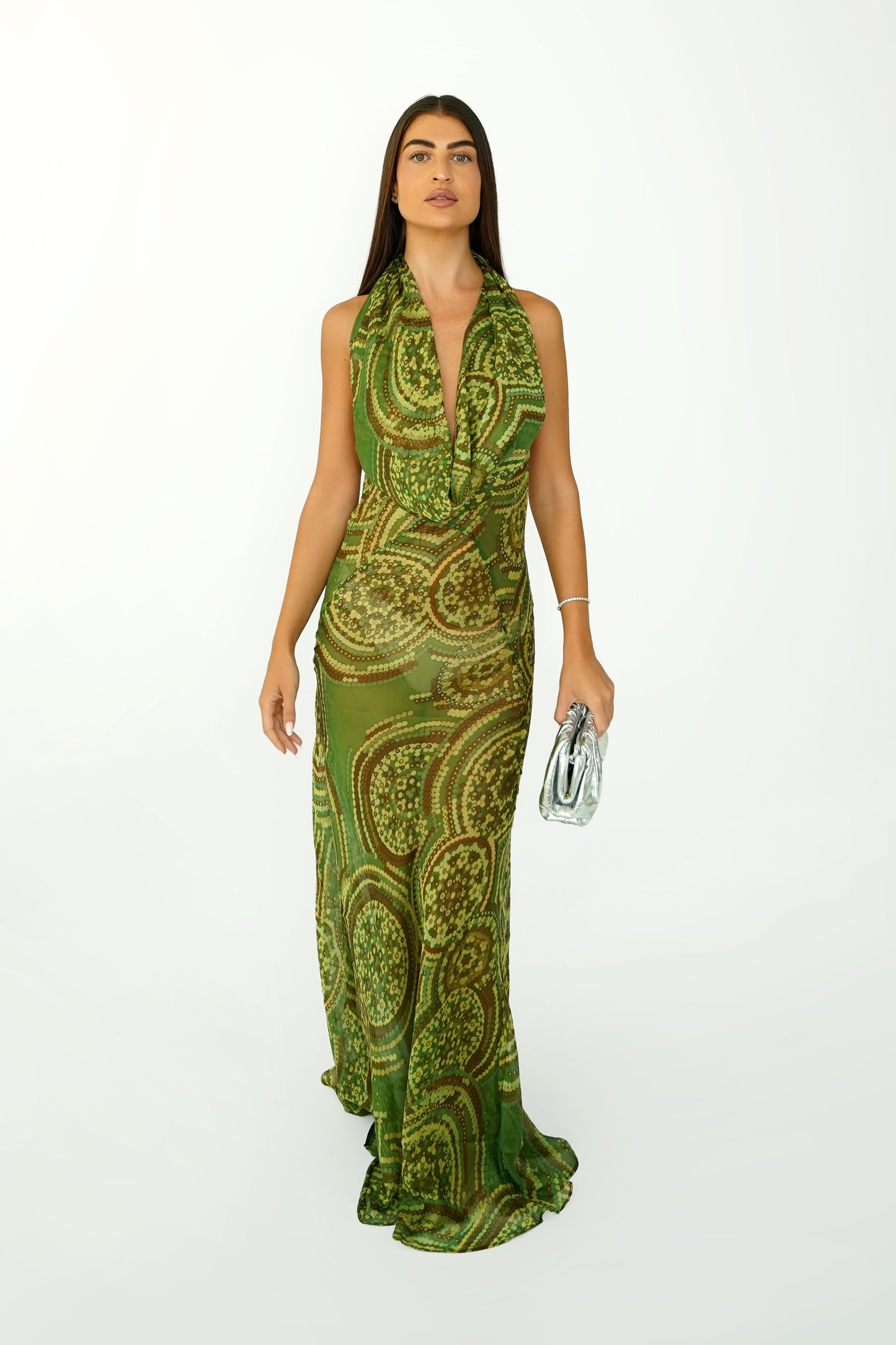 Mona Dress - Silk Print 3