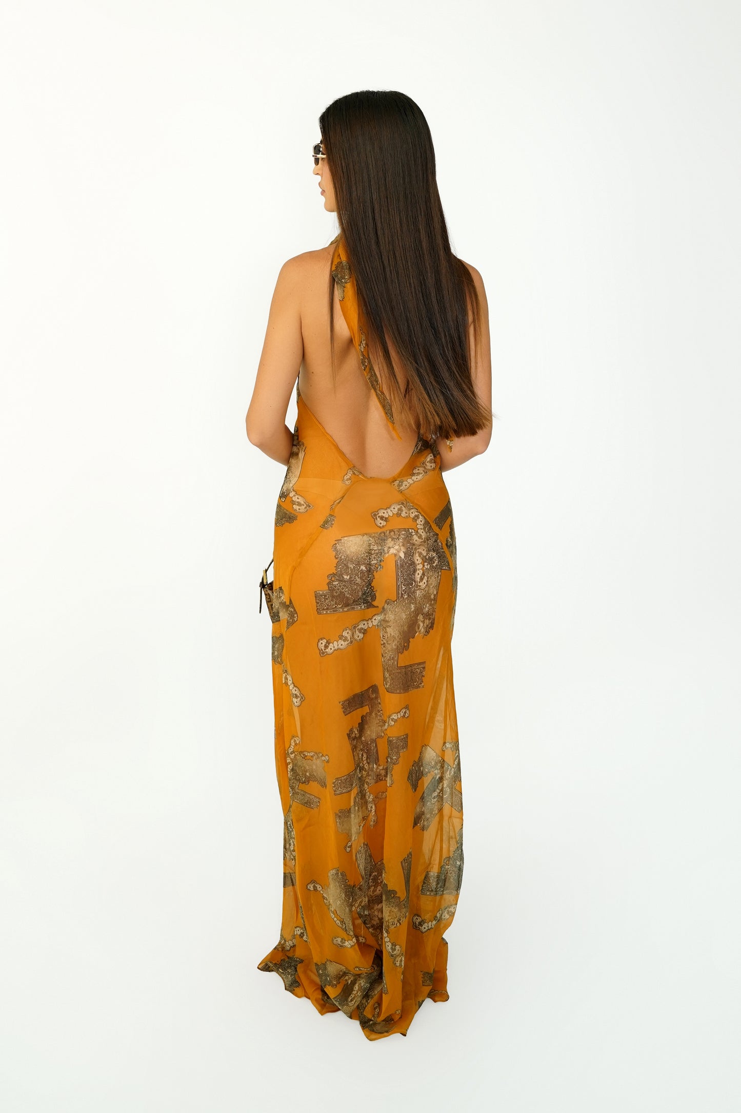 Mona Dress - Silk Print 6