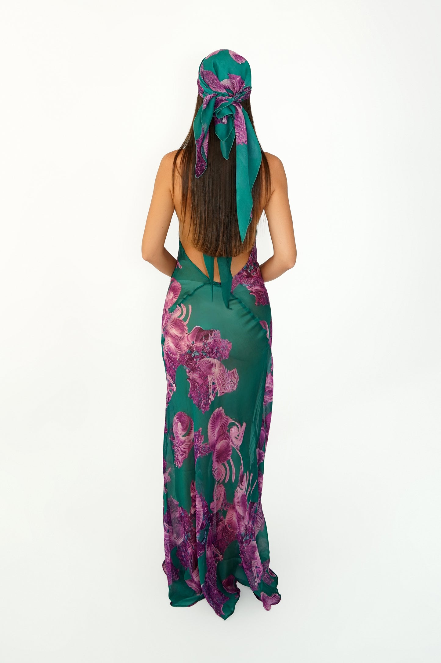Mona Dress - Silk Print 9