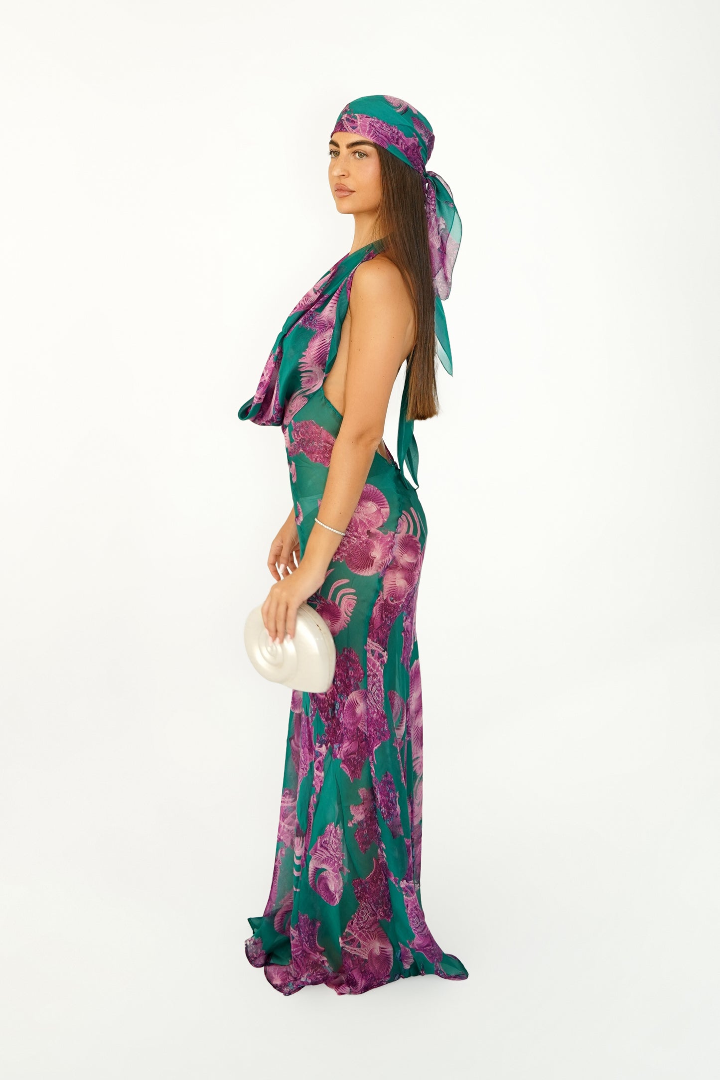 Mona Dress - Silk Print 9
