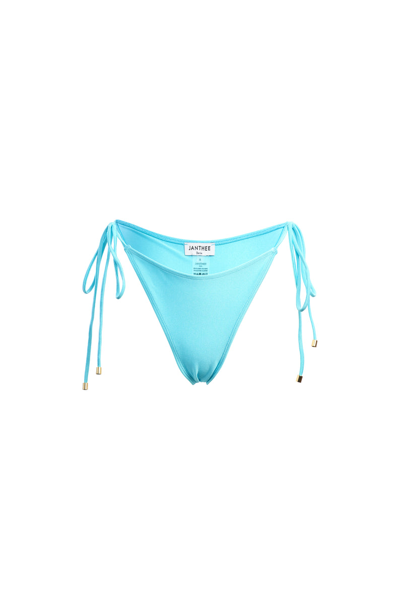 Mounia bottom. An adjustable and blue bottom with golden details.